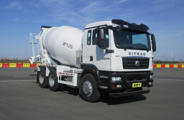 汕德卡牌ZZ5256GJBN304GF1混凝土攪拌運(yùn)輸車公告圖片