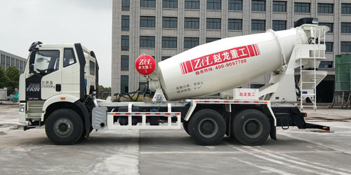 赵龙牌ZLZ5250GJB5混凝土搅拌运输车公告图片