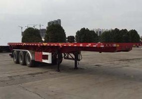 平板自卸半挂车