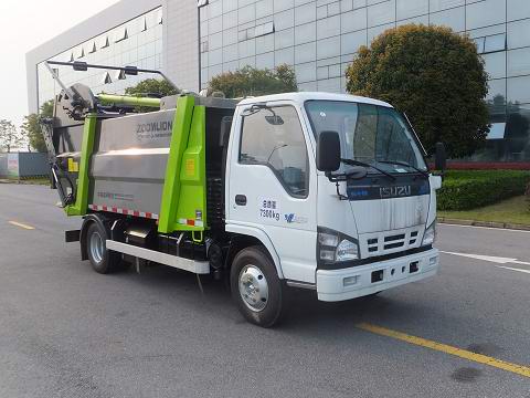 中聯(lián)牌ZBH5072ZYSQLE6壓縮式垃圾車公告圖片