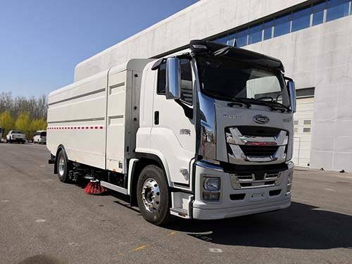 華林牌HLT5182TXSEV純電動洗掃車公告圖片