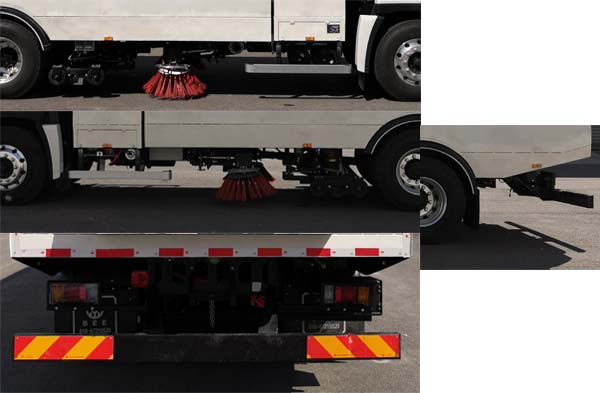 華林牌HLT5182TXSEV純電動洗掃車公告圖片