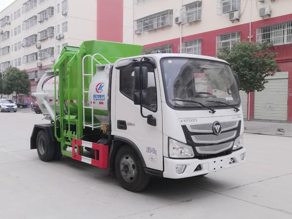 程力威牌CLW5040TCAB6餐厨垃圾车公告图片