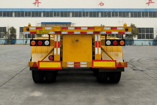 裕锦牌FYJ9400TJZ集装箱运输半挂车公告图片