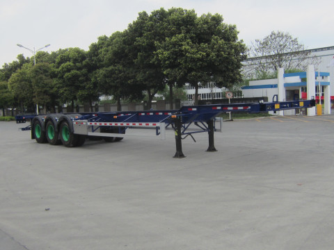 迈隆牌14米35.3吨3轴集装箱运输半挂车(TSZ9403TJZG)