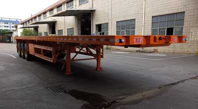 新日钢牌13米32.7吨3轴平板式运输半挂车(FFR9402TJZP)