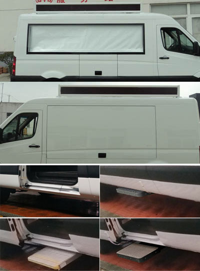 江淮牌HFC5049XDWKHV流動(dòng)服務(wù)車公告圖片