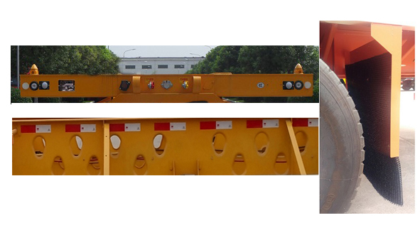 凤凰牌FXC9370TJZ集装箱运输半挂车公告图片