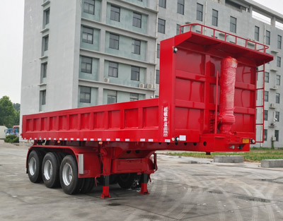 辉煌事业牌9米32.2吨3轴自卸半挂车(DHH9400ZHX)