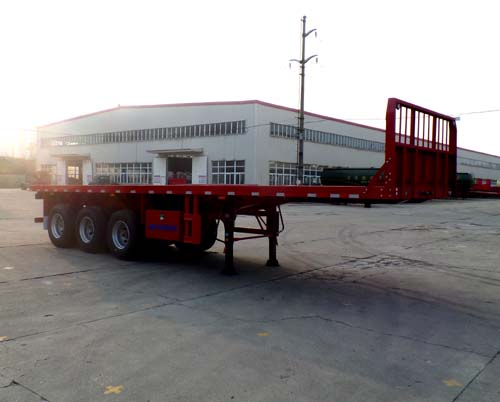 江淮扬天牌11米33.7吨3轴平板运输半挂车(CXQ9402TPB)