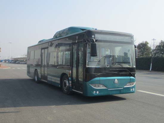 黄河牌10.5米16-24座插电式混合动力城市客车(JK6106GPHEVN5Q2)