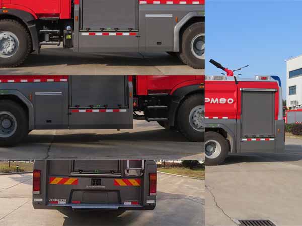 中聯(lián)牌ZLF5190GXFPM80泡沫消防車公告圖片