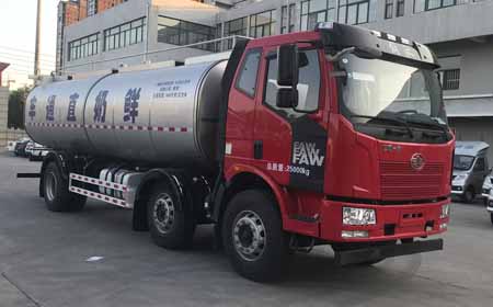 鴻天牛牌HTN5252GNY鮮奶運輸車公告圖片