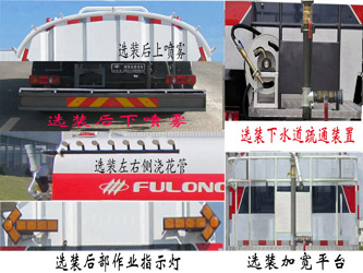 福龍馬牌FLM5180GQXDFBEV純電動清洗車公告圖片