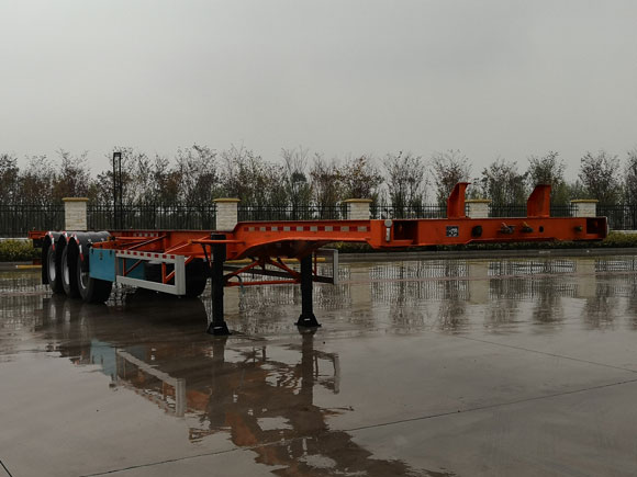 凤凰牌14米35.4吨3轴集装箱运输半挂车(FXC9407TJZD45)