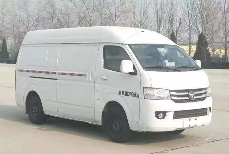 福田牌BJ5039XXYEV1纯电动厢式运输车公告图片