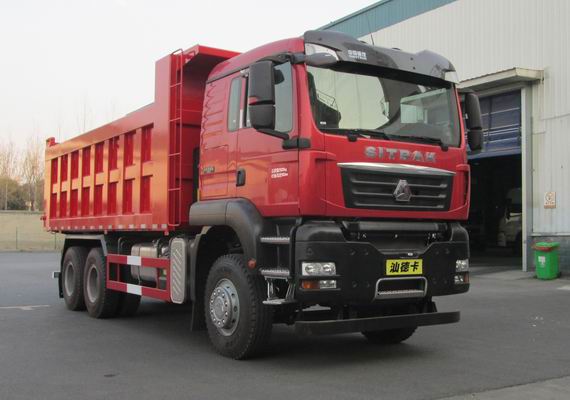 汕德卡牌ZZ5256ZLJN414MF1自卸式垃圾車公告圖片