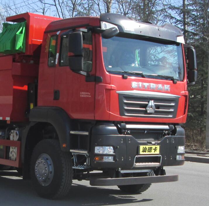 汕德卡牌ZZ5256ZLJN414MF1自卸式垃圾車公告圖片