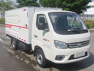福龍馬牌FLM5030XTYFS6密閉式桶裝垃圾車公告圖片