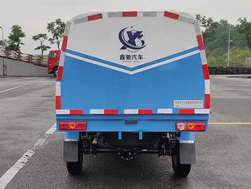 鑫馳牌XQY5030ZLJG6自卸式垃圾車公告圖片