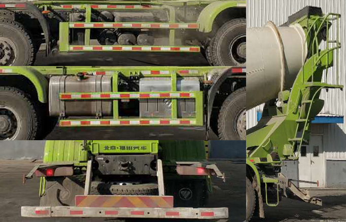 福田牌BJ5319GJB-FA混凝土攪拌運(yùn)輸車公告圖片