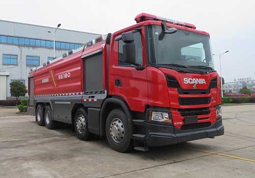 中联牌ZLF5352GXFSG180水罐消防车公告图片