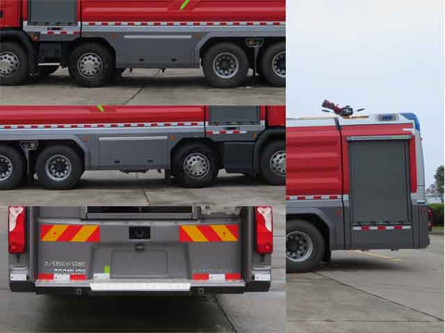 中联牌ZLF5352GXFSG180水罐消防车公告图片