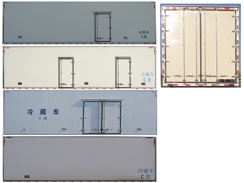 解放牌CA5250XLCP66K1L6T3E6冷藏车公告图片