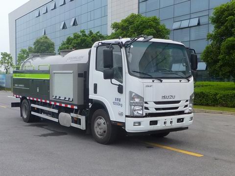 中聯(lián)牌ZBH5119GQXQLE6下水道疏通清洗車公告圖片