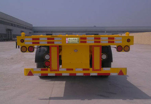 巨运牌LYZ9351TJZ集装箱运输半挂车公告图片