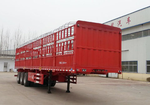华岳兴牌13米31.8吨3轴仓栅式运输半挂车(FNZ9382CCY)