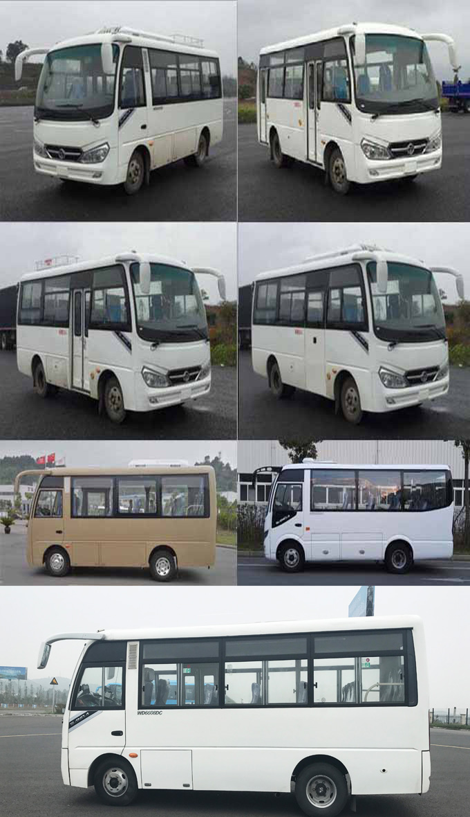 万达牌WD6608DC客车公告图片