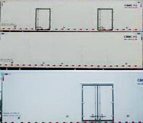 厢式中置轴挂车图片
