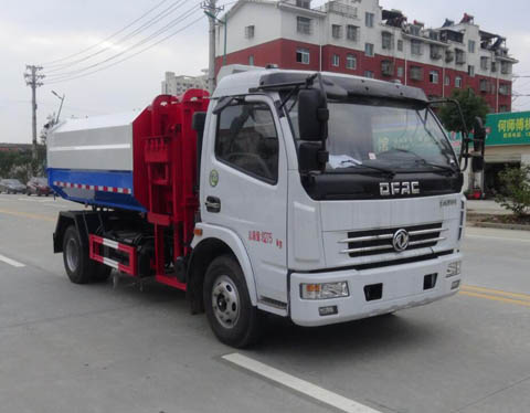 东风股份多利卡D7 HCQ5080ZZZE5自装卸式垃圾车公告图片