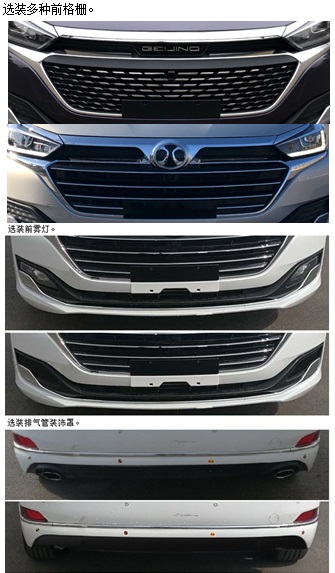 北京牌BJ7150C5FCB轿车公告图片