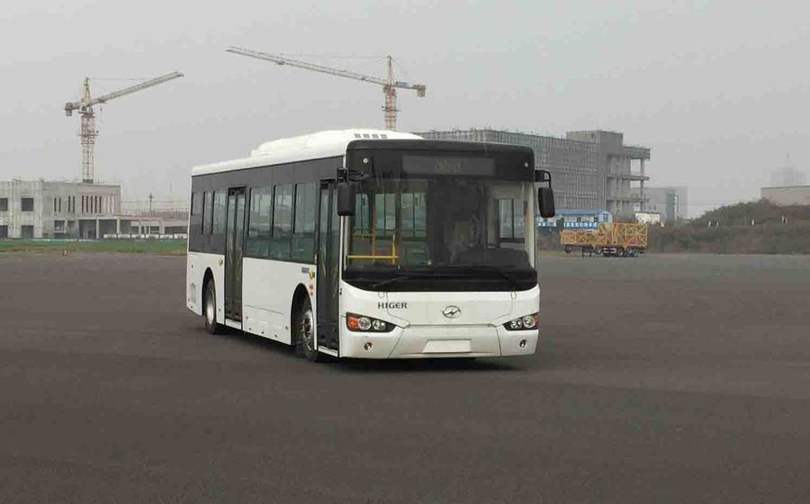 海格牌10.5米21-40座纯电动城市客车(KLQ6109GAEVNT2)
