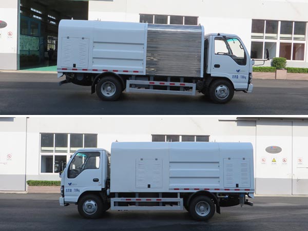 海德牌CHD5072GQXQLE6護(hù)欄清洗車公告圖片