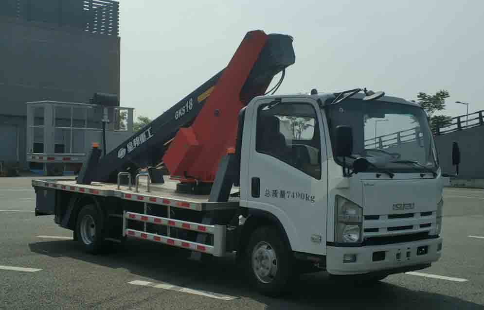 星邦牌HXB5070JGK高空作業(yè)車公告圖片