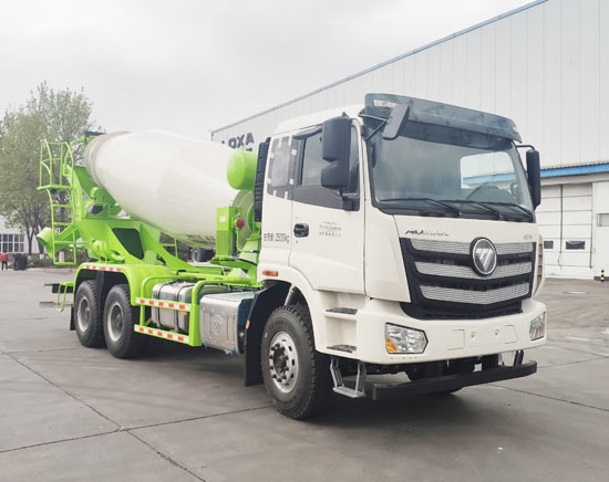 福田牌BJ5253GJB-6B混凝土搅拌运输车公告图片
