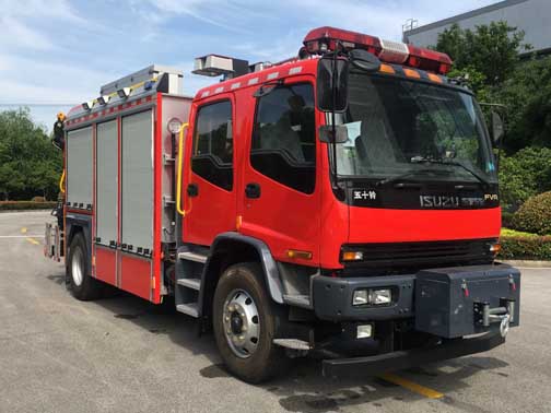 振翔股份牌ZXT5120TXFJY80/CQ抢险救援消防车图片