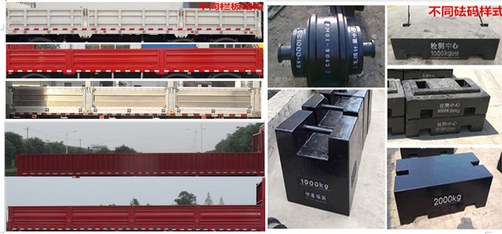 匯斯誠牌DWJ5315JJH計量檢衡車公告圖片