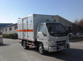 易燃气体厢式运输车
