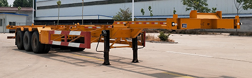 欧乐虎牌14米35吨3轴集装箱运输半挂车(KHY9400TJZE)