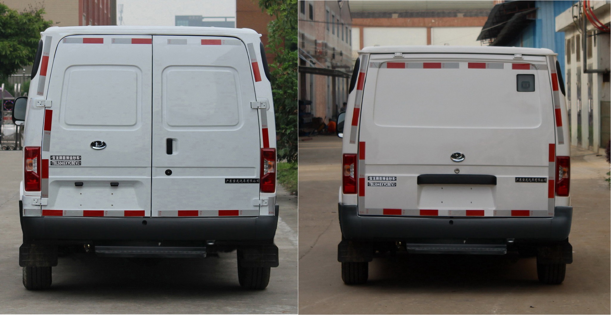 寶龍牌TBL5046XYCBEV1純電動防彈運鈔車公告圖片