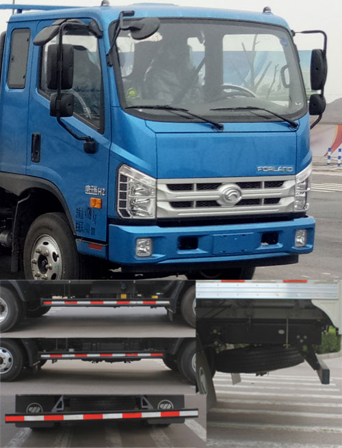 福田牌BJ5103CCY-AB倉柵式運輸車公告圖片