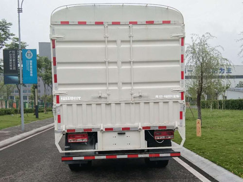 福田牌BJ5103CCY-AB倉柵式運輸車公告圖片