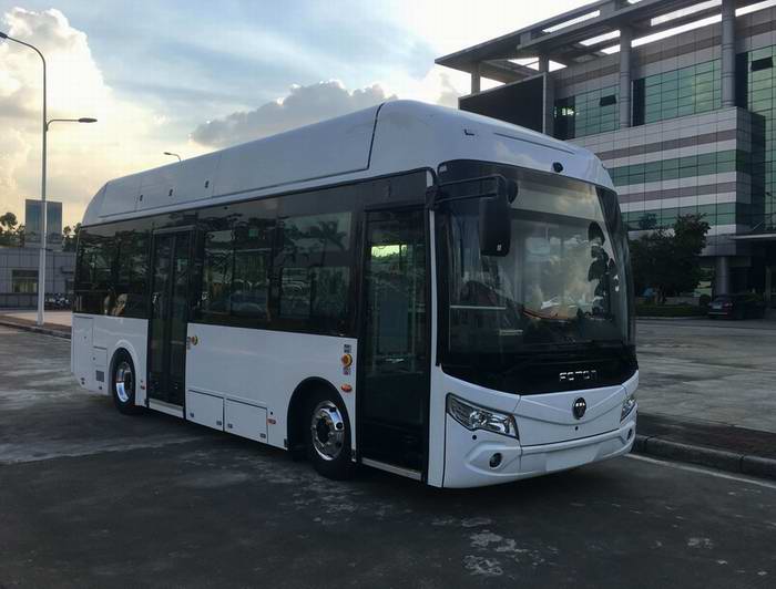 福田牌BJ6851FCEVCH-2燃料电池城市客车公告图片