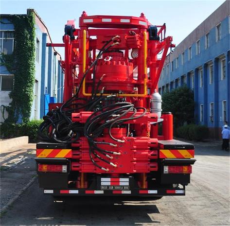 五岳牌TAZ5505TXJA修井機(jī)公告圖片