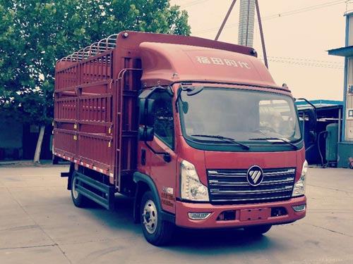 福田牌BJ5113CCY-AA仓栅式运输车公告图片