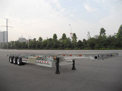 晟通牌14米35.7吨3轴集装箱运输半挂车(CSH9409TJZ)
